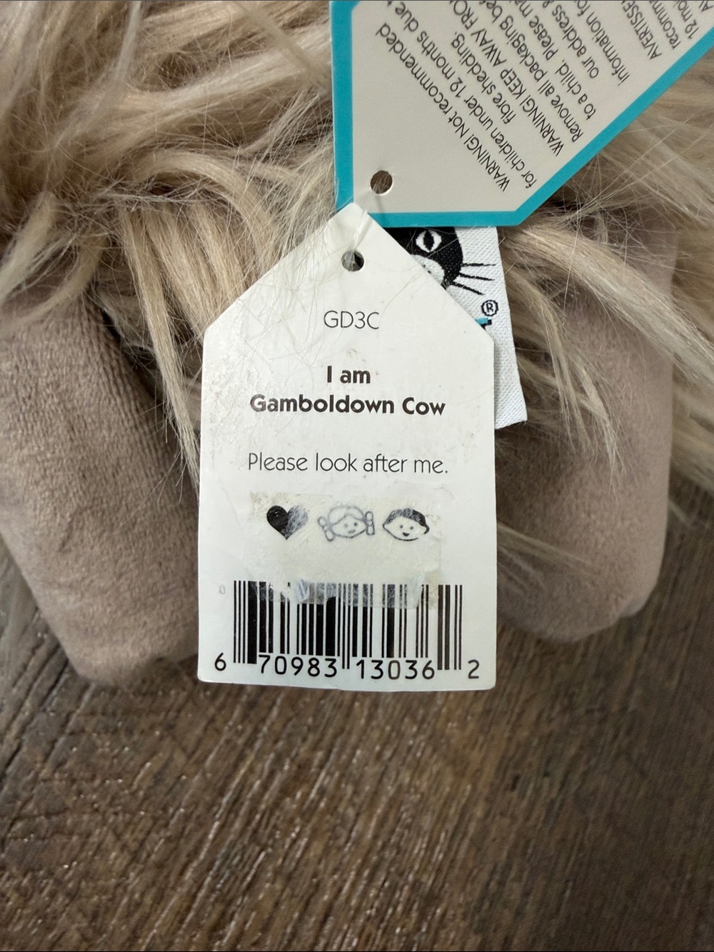 NWT Retired Jellycat Gamboldown Cow - Picture 7 of 7